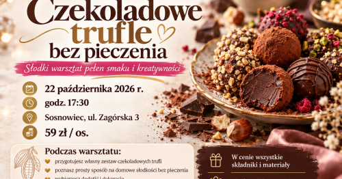 Czekoladowe trufle bez pieczenia