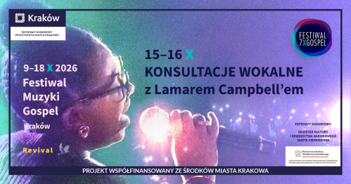 INDYWIDUALNE KONSULTACJE WOKALNE: Find Your Voice | Festiwal 7xGospel