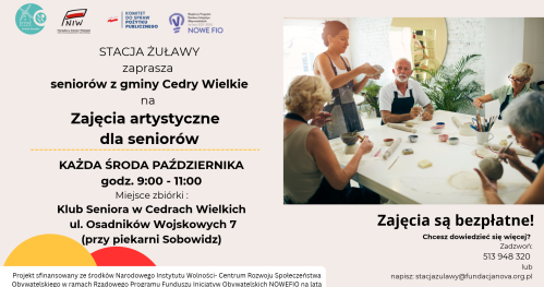 Zajęcia artystyczne dla seniorów