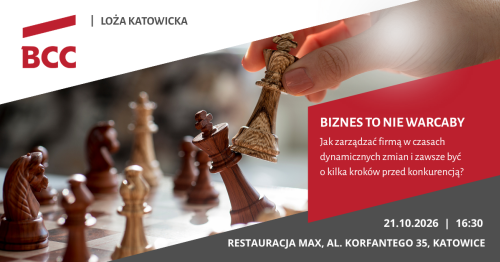 Biznes to nie warcaby: Spotkanie Loży Katowickiej BCC