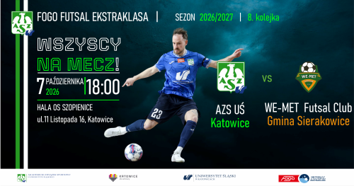 AZS UŚ Katowice - WE-MET Futsal Club Gmina Sierakowice
