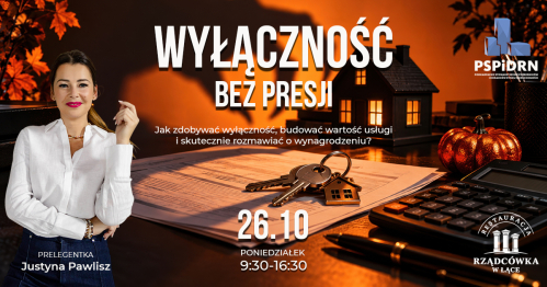 Wyłączność bez presji | Justyna Pawlisz 26.10