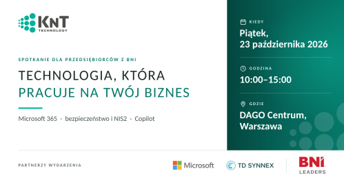 Technologia, która pracuje na Twój biznes - Microsoft 365, bezpieczeństwo i Copilot