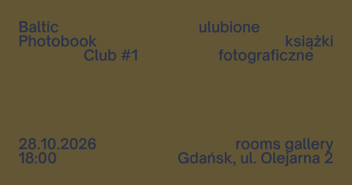 Baltic Photobook Club #1