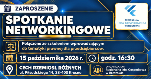 Spotkanie networkingowe RIG Rzeszów - Oddział Krosno