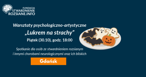 "Lukrem na strachy" - halloweenowy warsztat artystyczno-psychologiczny (Gdańsk, 30.10.2026, godz. 18:00)