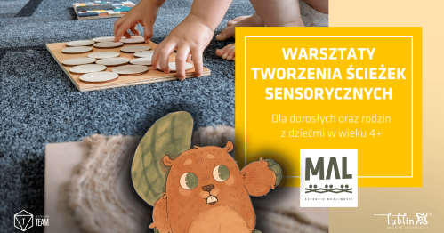Warsztaty tworzenia ścieżek sensorycznych
