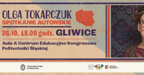Olga Tokarczuk - spotkanie autorskie