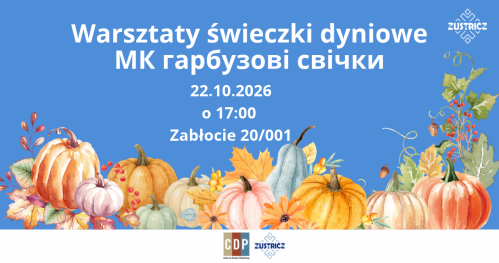 Warsztaty dyniowe świeczki | МК гарбузові свічки
