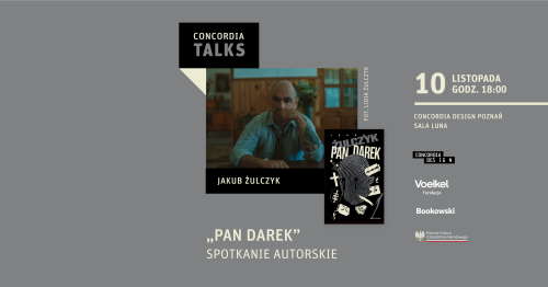 Jakub Żulczyk - spotkanie wokół książki "Pan Darek"