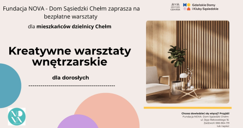 Kreatywne warsztaty wnętrzarskie