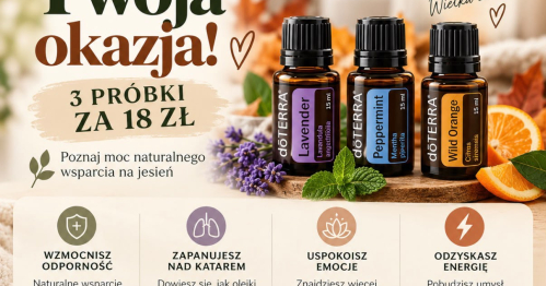 Odkryj Moc Aromaterapii - próbki