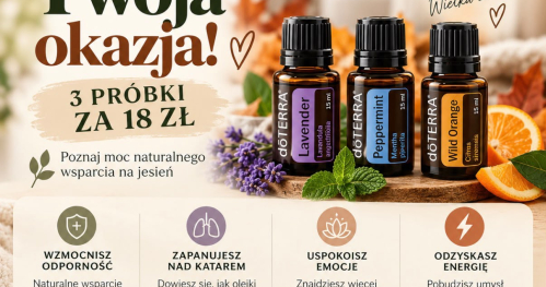 Odkryj Moc Aromaterapii - próbki