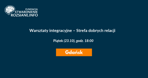 Warsztaty integracyjne - Strefa dobrych relacji (Gdańsk, 23.10.2026, godz. 18:00)