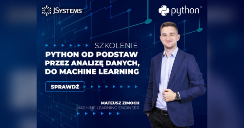 Szkolenie Python od podstaw, przez analizę danych, do machine learning - TERMIN GWARANTOWANY - 19.10.2026