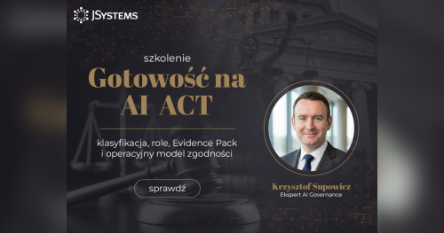 Szkolenie Gotowość na AI ACT - TERMIN GWARANTOWANY - 23.11.2026