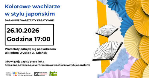 Kolorowe wachlarze w stylu japońskim