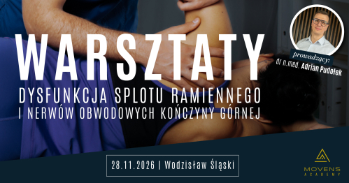 Dysfunkcja splotu ramiennego i nerwów obwodowych kończyny górnej - diagnostyka kliniczna i terapia oparta na studium przypadku.