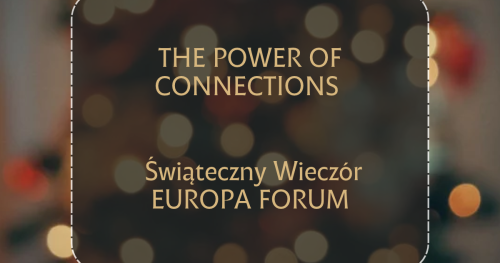 EF 3.12. ONE NIGHT. THE POWER OF CONNECTIONS · Christmas Edition