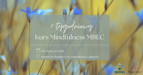 8-tygodniowy kurs uważności MBLC (Mindfulness Based Living Course)