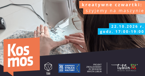 kreatywne czwartki: szyjemy na maszynie