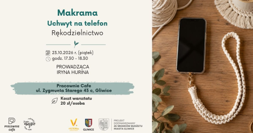 Makrama. Uchwyt na telefon