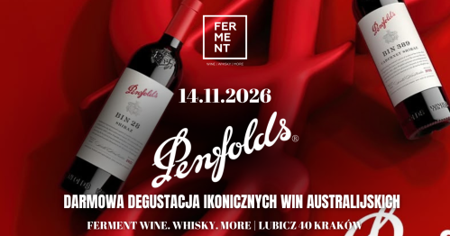 Penfolds - DARMOWA degustacja ikonicznych win australijskich