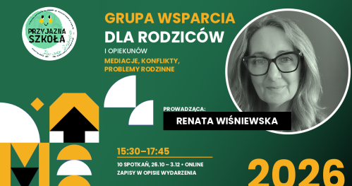Grupa wsparcia dla rodziców i opiekunów | Mediacje, konflikty, problemy rodzinne