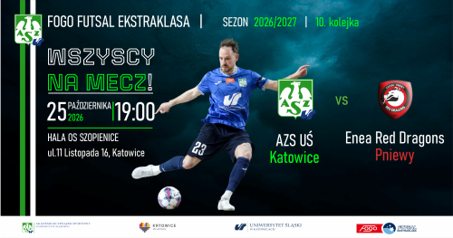 AZS UŚ Katowice - Enea Red Dragons Pniewy