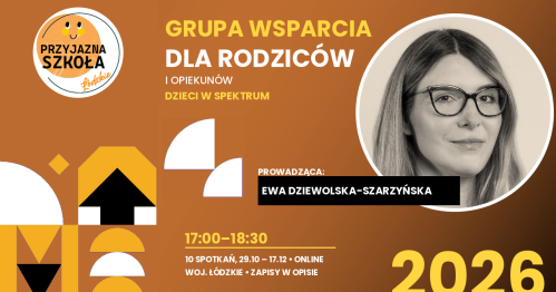 Grupa wsparcia dla rodziców i opiekunów | Dzieci w spektrum