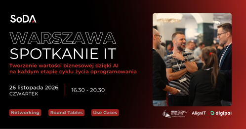 SoDA Meetup: Warszawa