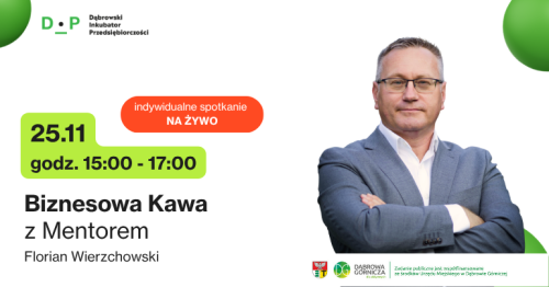 25.11 Biznesowa Kawa z Mentorem - Spotkanie indywidualne z Florianem (na żywo!)