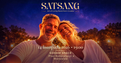 SATSANG Z VLATKĄ I HRVOJEM - muzycy z Chorwacji na żywo w Soham Space