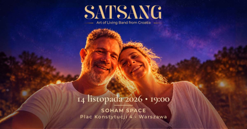 SATSANG Z VLATKĄ I HRVOJEM - muzycy z Chorwacji na żywo w Soham Space