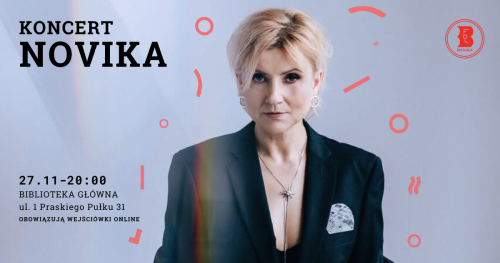 Novika - koncert w Bibliotece w Wesołej