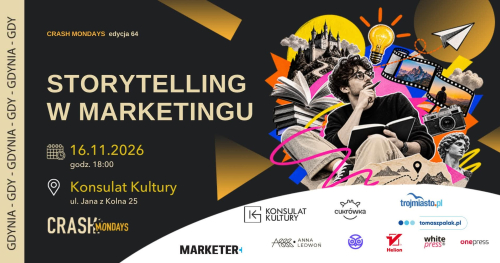 CRASH Mondays № 64: Storytelling w marketingu [Gdynia]