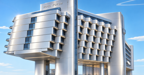 Najnowocześniejszy hotel w Polsce - oprowadzanie z pasją po wystawie