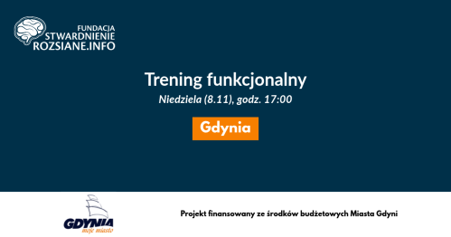 Trening funkcjonalny - zajęcia w Gdyni dla osób z chorobami neurologicznymi, prowadzi Paulina Czech (8.11.2026, godz. 17:00)