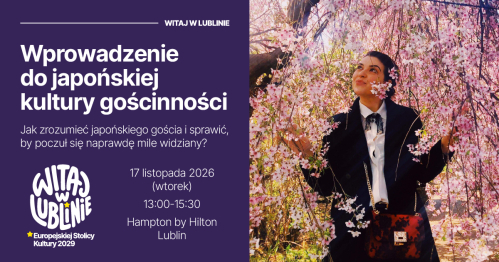 Szkolenie: Wprowadzenie do japońskiej kultury gościnności - Omotenashi w teorii i w praktyce