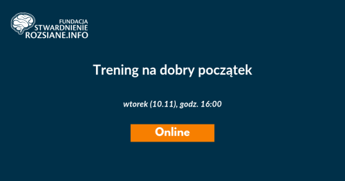 Trening na dobry początek - zajęcia online dla osób z chorobami neurologicznymi (10.11.2026, godz. 16:00)