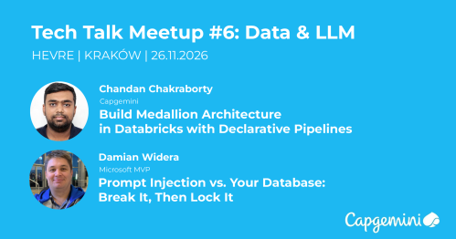 Tech Talk | MeetUp Kraków #6: Data & LLM