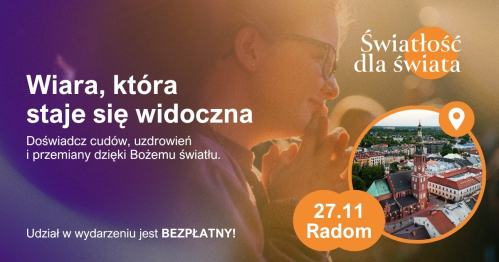 Światłość dla świata | Radom 27.11.2026