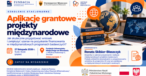 Aplikacje grantowe | Projekty międzynarodowe