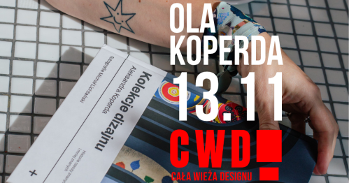 ALEKSANDRA KOPERDA - krytyczka dizajnu i dziennikarka. Spotkanie z książkami. Rozmowę prowadzą Szymon Hanczar i Magda Kwoczka