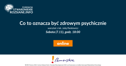 Co to oznacza być zdrowym psychicznie? Warsztaty online (07.11.2026, godz. 18:00)